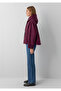 Burgundy Jacket Oversize / Wide Cut 1110888-70434 - 5