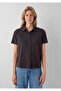 Tencel ™ ) Modal Blend Brown Knitted Shirt Regular Fit / Normal Cut 1620171-89103 - 3