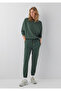 Soft-Premium (Tencel) ™ ) Modal Blend Green Sweatpants 1600453-80684 - 2