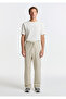 Beige Knitted Interlock Trousers 0010521-70322 - 3