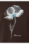 Floral Printed Brown T-Shirt Semi Slim Fit 1614274-91100 - 7