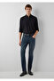 Liyosel Blended Black Shirt Regular Fit / Normal Cut 0212066-900 - 2