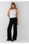 Woven trousers black