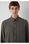 Liyosel Blended Khaki Shirt Regular Fit / Normal Cut 0212066-88487 - 6