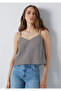 Tencel ™ ) Lyocell Blend Strappy Striped Blouse 1220396-A6736 - 3