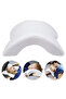 Visco orthopedic wide neck compatible arm and leg supported soft curved head pillow