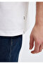Half-Zip White Polo T-Shirt Regular Fit / Normal Cut 0613367-620 - 8
