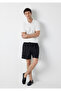 Black Linen Shorts 0410321-900 - 2