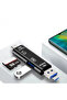5 in 1 Multifunctional USB 2.0 Micro Sd Card Reader - with Usb/Micro Usb/Type-C Output, Otg Converter - 2