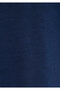 V-Neck Navy Blue Basic T-Shirt Slim Fit / Narrow Fit 1614176-70497 - 8