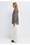 Plaid Brown Shirt Loose Fit / Relaxed Fit 1211227-91742 - 5