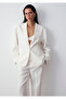 Ecru Linen Blazer 1110850-70057 - 2