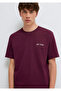 Jeans Printed Claret Red T-Shirt Regular Fit / Normal Cut 0613577-70434