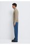 Half-Zip Beige Sweater Regular Fit / Normal Cut 0710396-70355 - 5