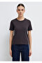 Brown Basic T-Shirt Slim Fit / Slim Fit 1614067-88615 - 4