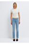 Mona Gold Premium Vintage Light Jean Trousers 10497A1551 - 3
