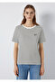 Logo Printed Striped T-Shirt Regular Fit / Normal Cut 1613715-85143 - 4