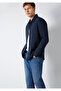 Navy Blue Shirt with Pockets Regular Fit / Regular Cut 0211874-70490 - 2