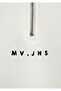 Mvjns Embroidered Semi-Zipper Ecru Sweatshirt 1S10533-89145 - 7
