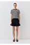 Pocket Detailed Interlock Striped T-Shirt Regular Fit / Normal Cut 1613587-85407 - 3