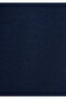 Long Sleeve Textured Navy Blue Basic T-Shirt Slim Fit / Slim Fit 0610106-70490 - 8