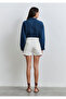 Heidi 90S Off-White Jean Shorts 1410057-90426 - 5