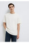 Black Ecru Basic T-Shirt Loose Fit / Relaxed Fit 0612731-70057 - 2