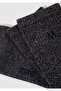Mühür Logo Embroidered Black Socks 0911622-900 - 2