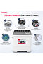 14kg Semi Automatic Washing Machine| Air Turbo | Energy Efficient | White & Black - WM4214 - 4
