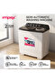 14kg Semi Automatic Washing Machine| Air Turbo | Energy Efficient | White & Black - WM4214