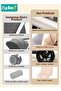 3-In-1 Lightweight Stroller,Multifunctional Travel Cabin,One-Hand Folding Baby Strollers for Newborn, Infant,Babies,Kids with Dinner Plate,Cooling Mat,Mosquito Net and Other Accessories - 5