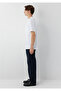 White Basic T-Shirt - Pocket Detail, Loose Fit066248-620 - 4