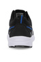 Jazzy I Men's Black / Cobalt Blue Running & Walking Sneakers - 6