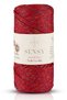 Multi Sparkle Glitter 200 gr Polyester Macrame Thread Dark Red 2 Mm 230 M Supla Thread