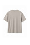 Slim Fit Ribbed Sleeve Basic 100% Cotton T-Shirt - 3
