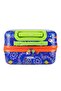 Milk&Moo Colorful Lighted Wheeled Rickshaw Kids Suitcase with 3D Ponix Design - 2