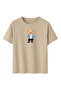 Premium Digital Printed Casual T-Shirt with Teddy Bear Design (All Colors) - 2