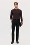 Glasgow comfortable flexible drawstring interlock knitted slim fit pants