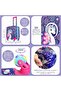 Milk&Moo Kids Suitcase with 360° Light-Up Wheels–8kg Capacity Travel Luggage with 3D Design - 8