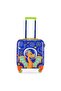 Milk&Moo Colorful Lighted Wheeled Rickshaw Kids Suitcase with 3D Ponix Design