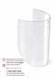Medical Face Protection Visor Replacement Transparent Visor 250 Micron (Anti Fog) Does Not Create Fog. (25 Pieces)