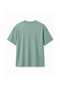 Slim Fit Ribbed Sleeve Basic 100% Cotton T-Shirt - 3