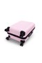 Moods Up 3-Piece Luggage Set, TSA Lock, ABS Hard Shell, Pink - 4