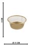 Pelit 3-Piece Snack Bowl Antique, Decorative Snack Bowl, 3-Piece Snack Bowl Set, Tableware and Presentation Accessory, Home Decoration - 7