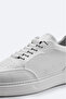 Men's White 100% Leather Casual Shoes A61Y8002 - 3