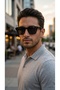 23037 C1 Gold 51 Sunglasses - 6