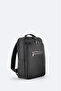 Black Functional Backpack with Laptop Compartment - 2