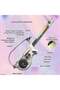 Bluetooth Kids Guitar Toy with DJ Set, Stringless Electric Guitar for Ages 3-12, Pink - 4