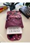 Powder Garden Dark Patterned Book Cover Stylish and Protective Book Cover with Pockets Multi-Purpose Bag 19X25 cm - 4