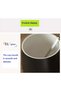 Ceramic cup with wooden handle, creative mug, coffee cup, tea cup, spoon with lid - 4